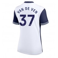 Dres Tottenham Hotspur Micky van de Ven #37 Domaci za Žensko 2024-25 Kratak Rukav